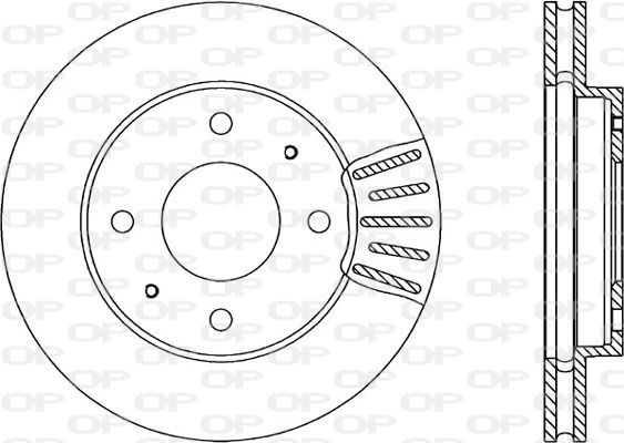 OPEN PARTS Тормозной диск BDA1794.20